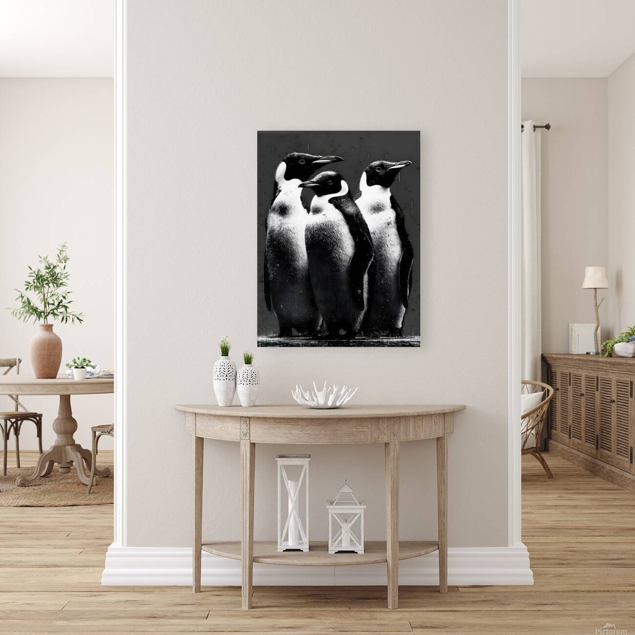 The Council – Emperor Penguins Print Reproduction