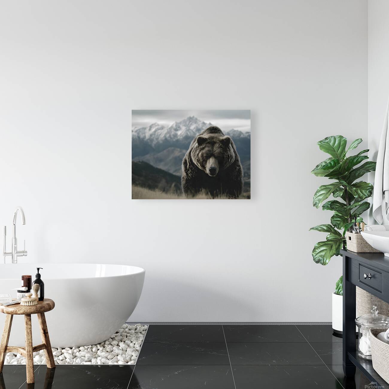 Summit Guardian – Kodiak Bear Print Reproduction