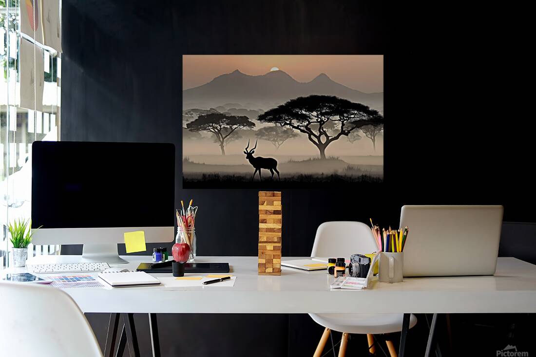 Whispering Plains – Saola Print Reproduction