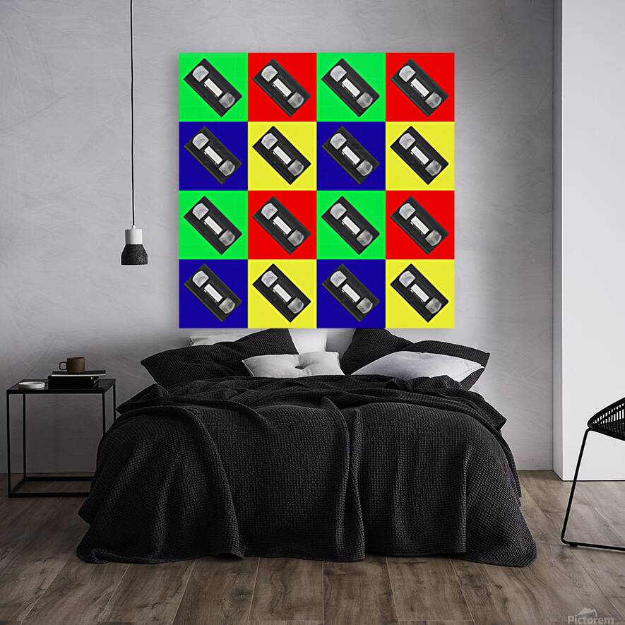 Be Kind Rewind – VHS Pop Art Print Reproduction