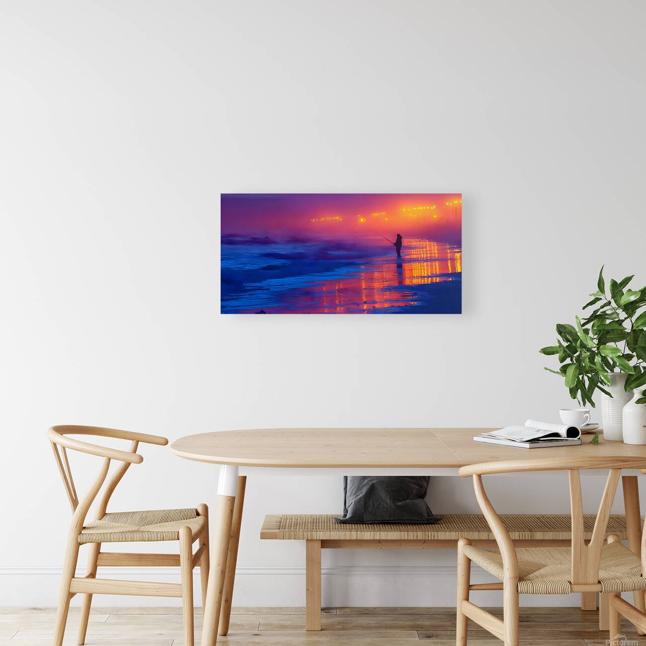 Summer Tide – Night Fishing Print Reproduction