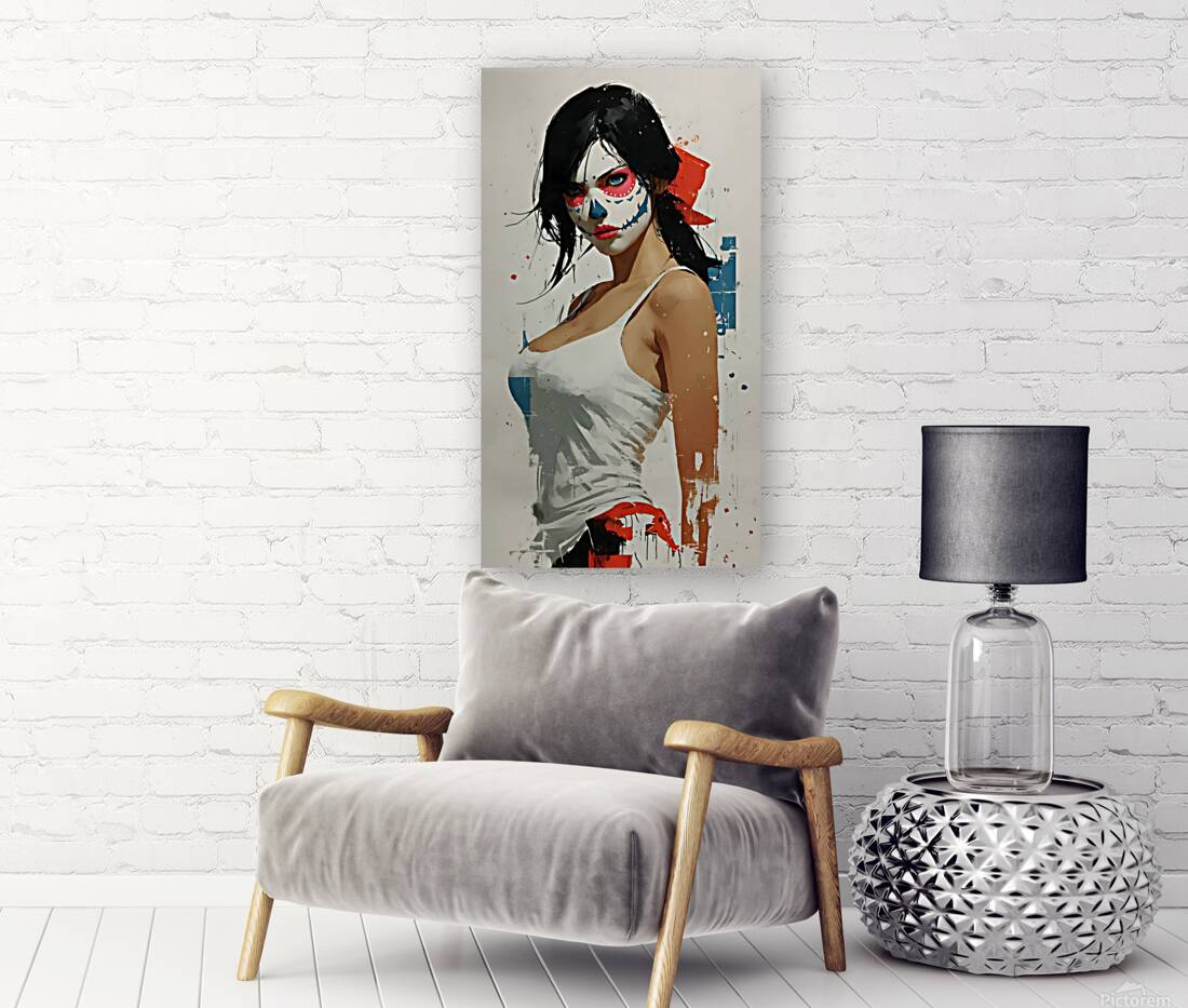 Reina Del Asfalto – Queen of the Streets print Reproduction