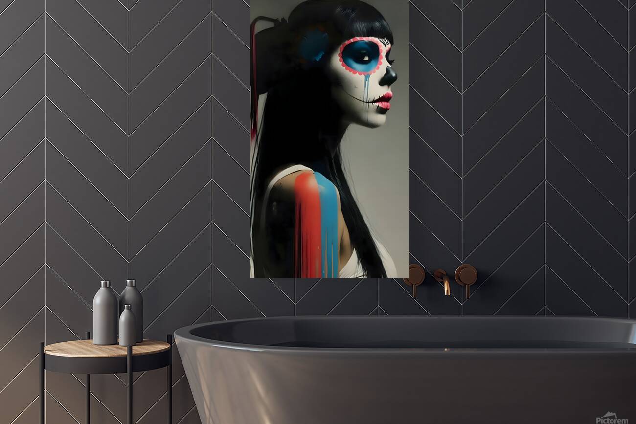 Lagrimas Azules – Blue Tears print Reproduction