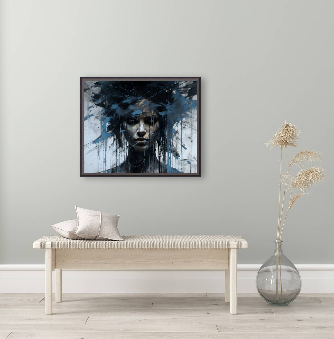 SOCIOPATH – Dark Abstract Art Print Reproduction