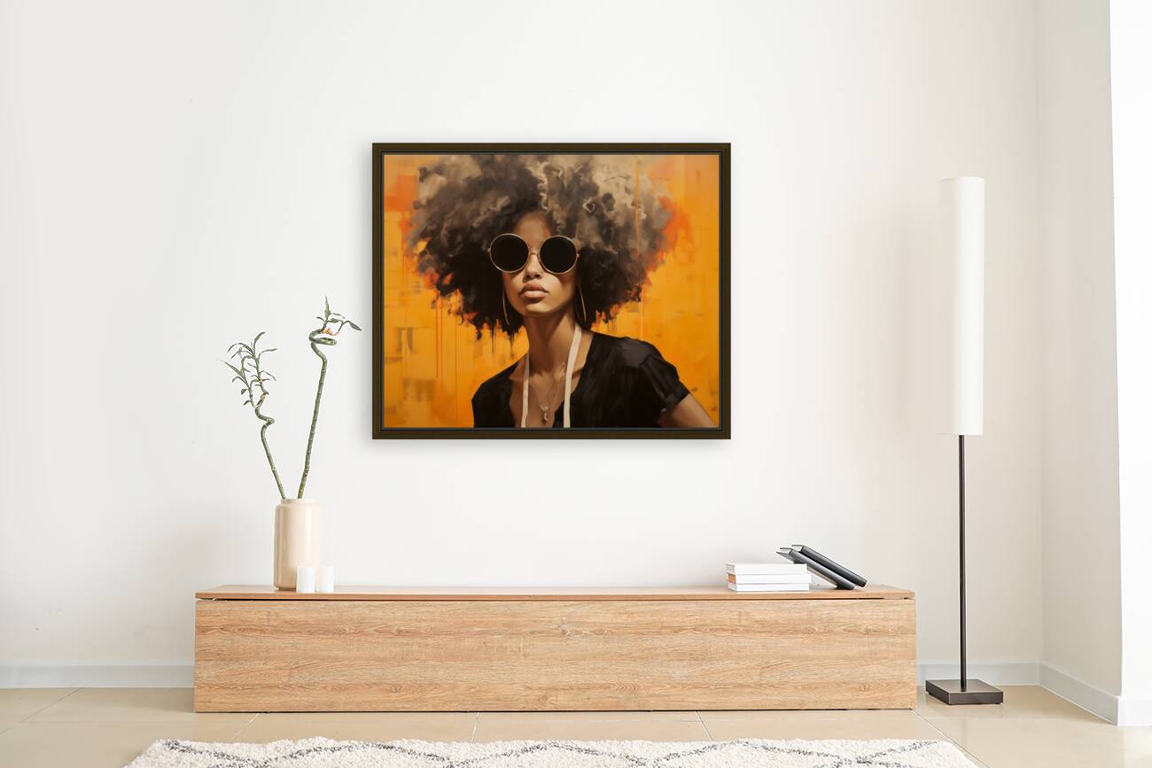 Vibe - Retro Pop Portrait Art Prints Reproduction