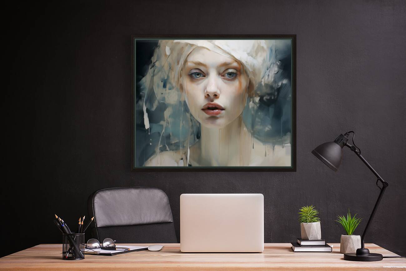 Un-Broken - Contemporary Figurative Portrait Art Prints Reproduction