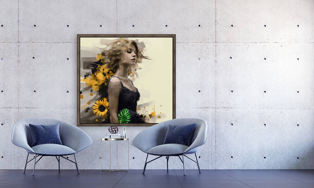 Mania – Pop Surreal Portrait Art Print Reproduction