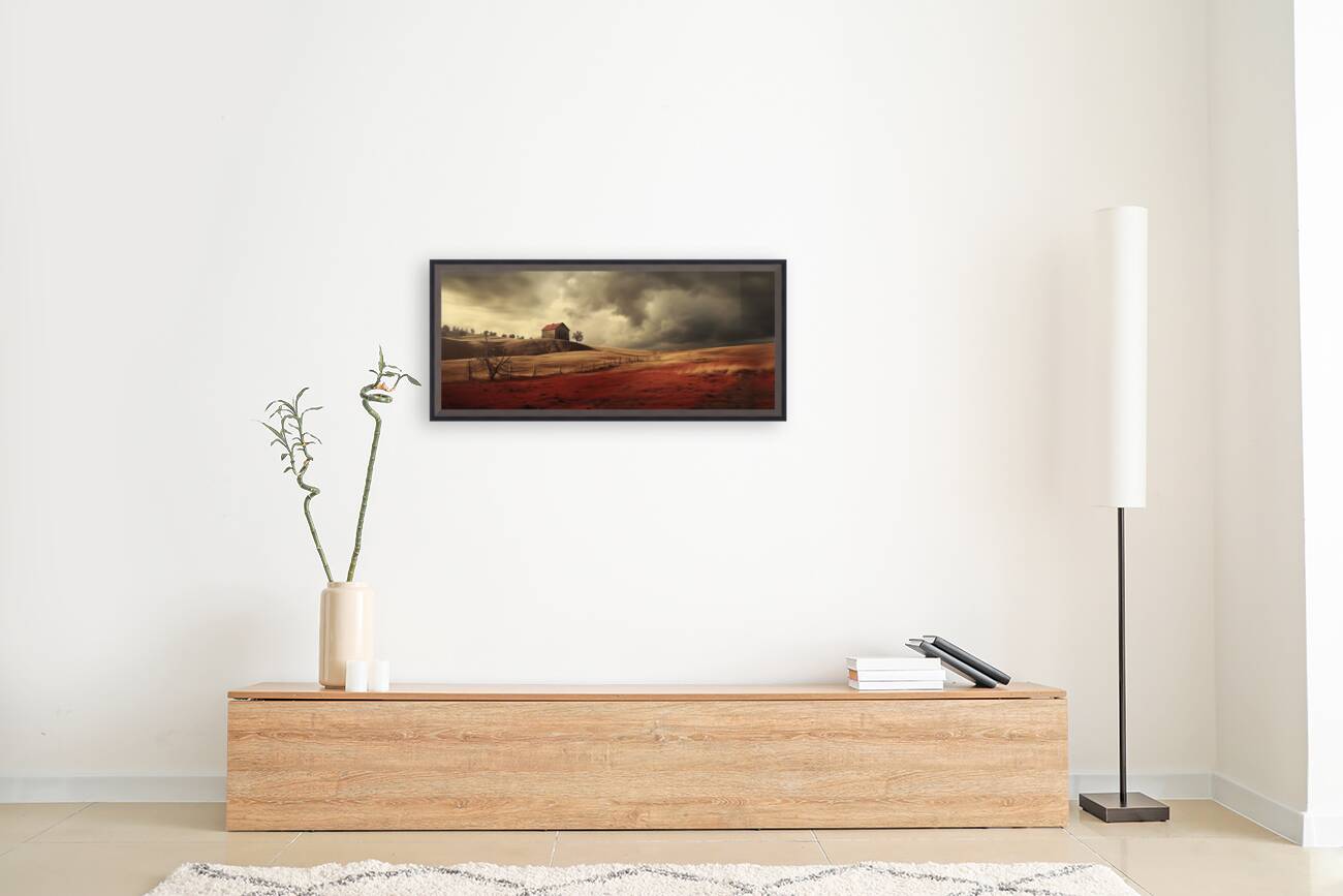 Rustic Barn – Country Heritage Art Print Reproduction