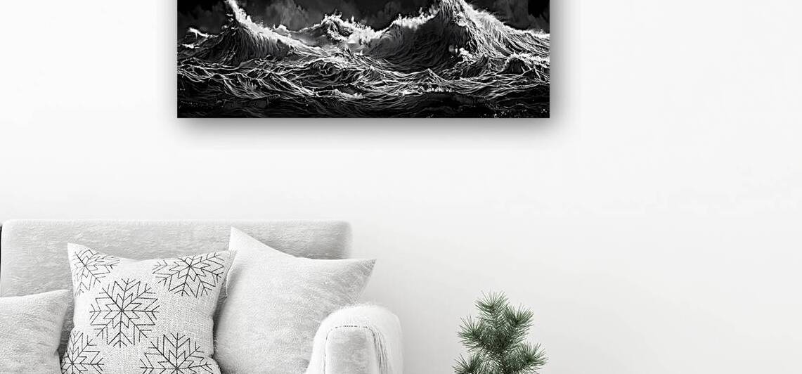 Tempestuous Symphony - Stormy Ocean Art Prints by Savage Art Prints