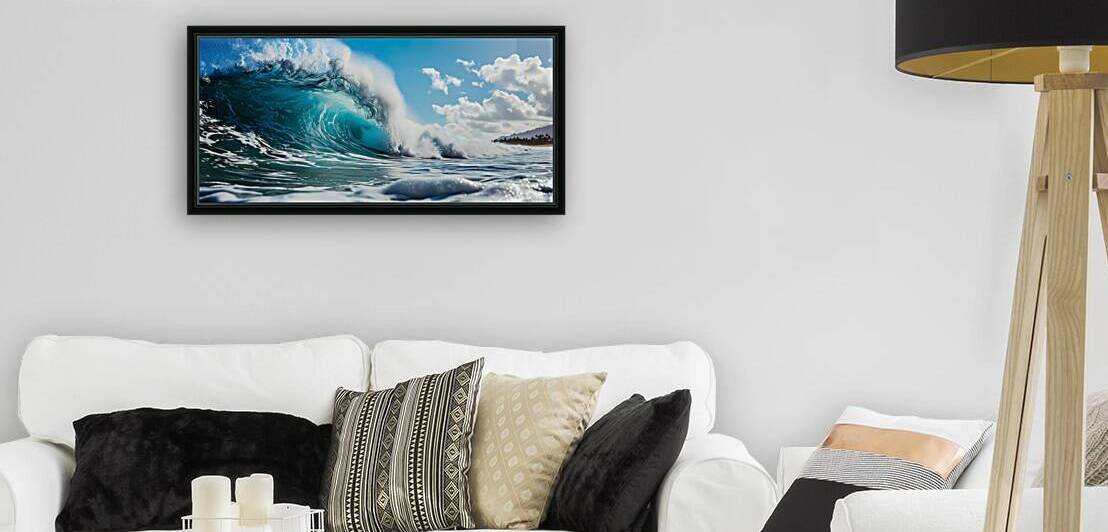 Pacific Power - Ocean Energy Art Prints by Savage Art Prints