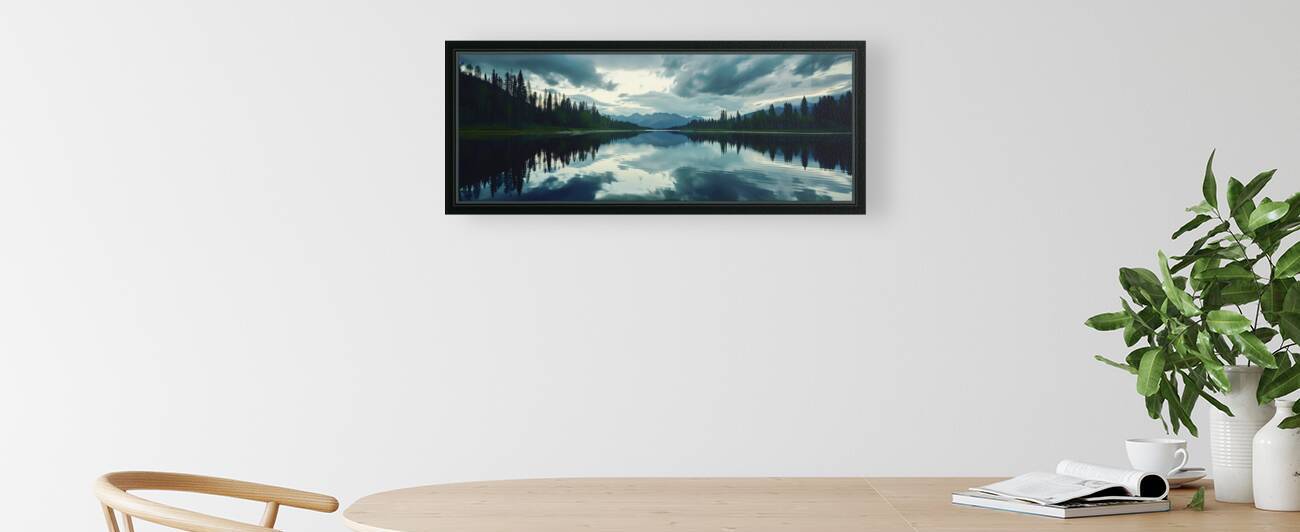 Heaven’s Mirror - Modern Seascape Art Prints by Savage Art Prints