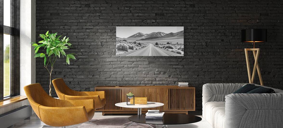 Starting Line - Minimal Landscape Art Prints by Savage Art Prints
