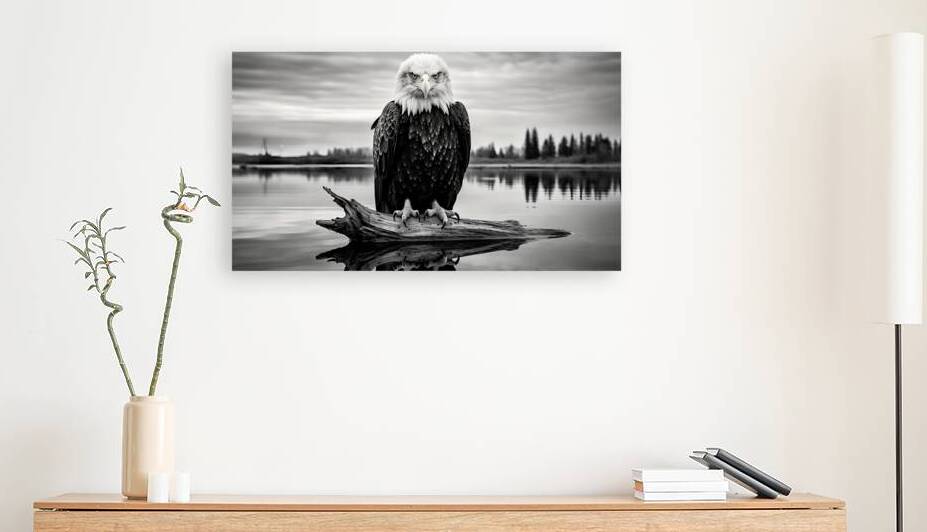 Looking Through You - Reflective Minimalist Landscape Art Prints by Savage Art Prints