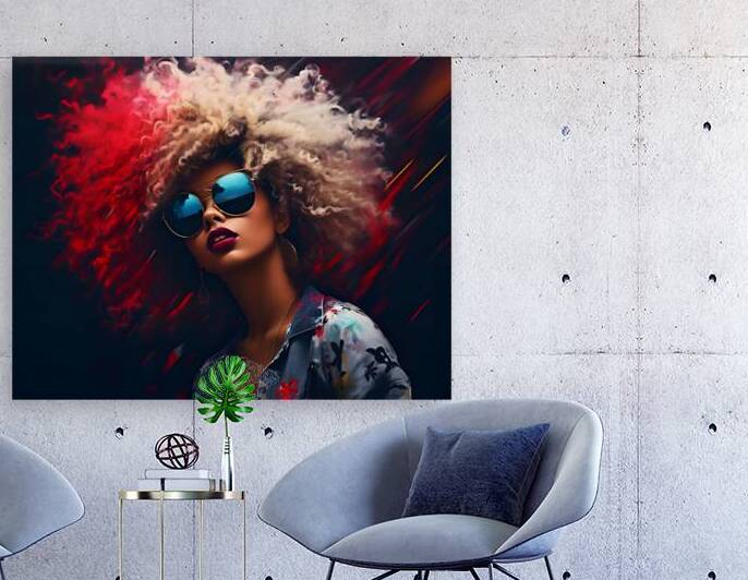 Stunna - Pop Surreal Portrait Art Prints by Savage Art Prints