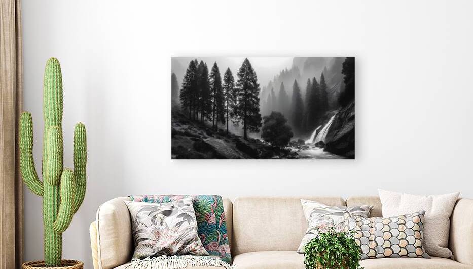 He Restoreth My Soul - Inspirational Landscape Art Prints by Savage Art Prints