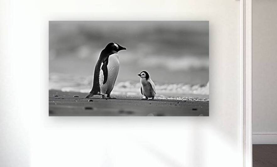 Under His Wings - Inspirational Monochrome Art Prints by Savage Art Prints
