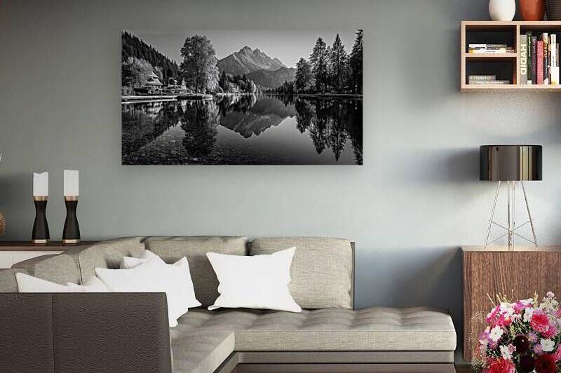 Reflected Dreams - Monochrome Landscape Art Prints by Savage Art Prints