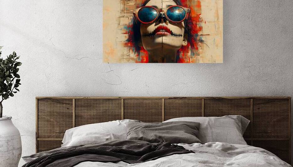 Deseo que Mata – Desire That Kills Vintage Poster Art Print by Savage Art Prints