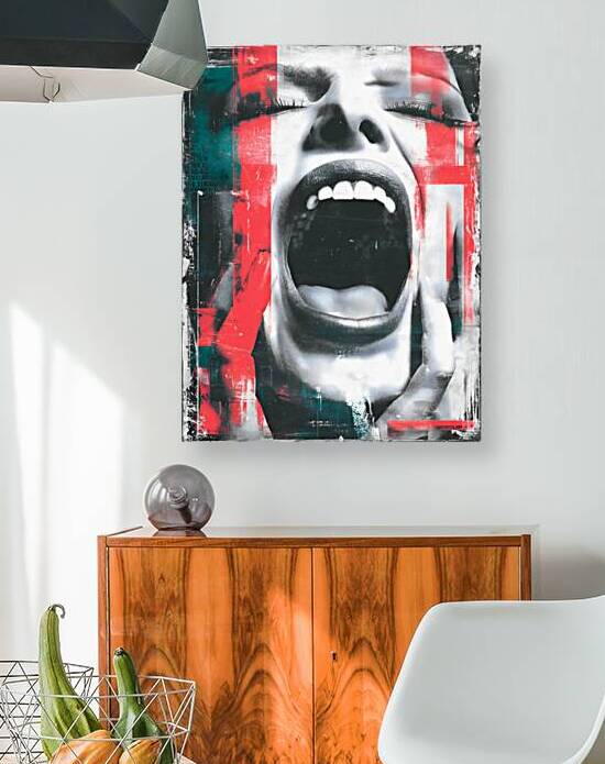 Censored – Pop Protest Poster Art Print by Savage Art Prints