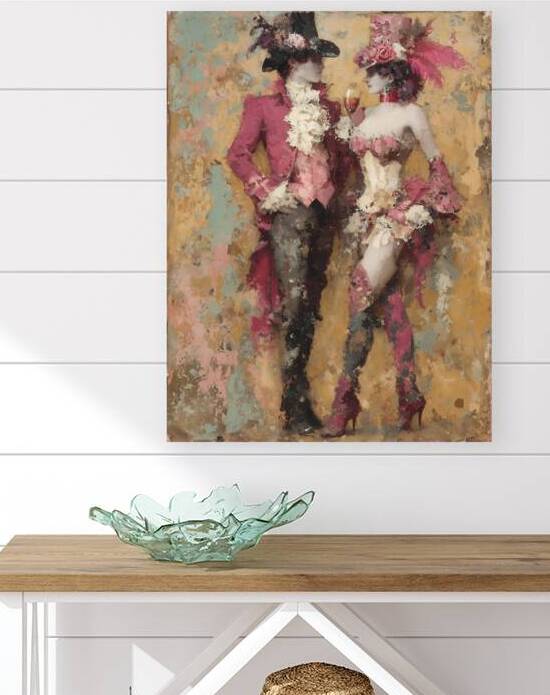 L’Art du Desir – The Art of Desire Vintage Poster Art Print by Savage Art Prints