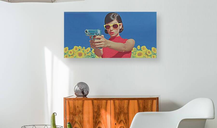 Get Smart – Vintage Pop Fashion Art Print by Savage Art Prints