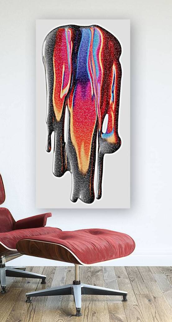 Velocity Palette – Compressed Color Burst Print by Savage Art Prints