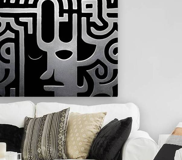 The Pattern of Thought – Minimal Abstract Print by Savage Art Prints