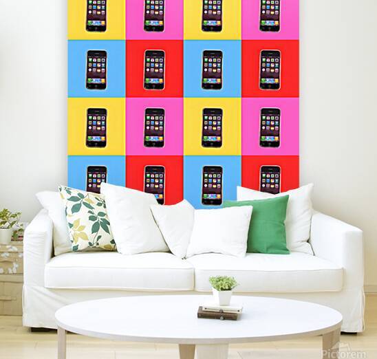 Hello Future – Original iPhone Pop Art Print by Savage Art Prints