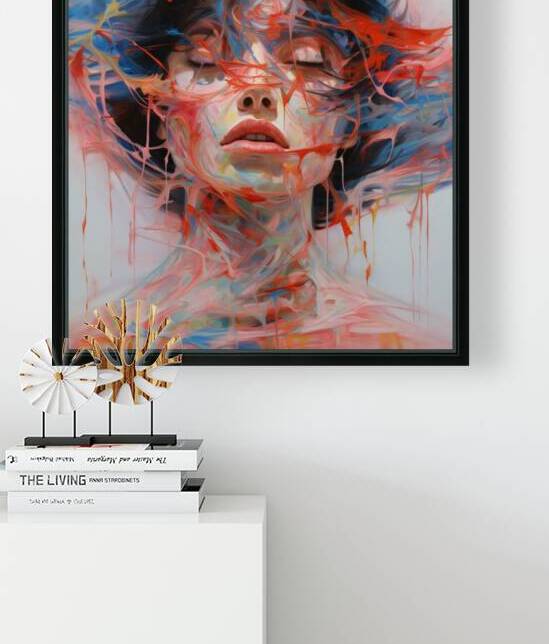 Bipolar Spectrum – Abstract Portrait Print by Savage Art Prints