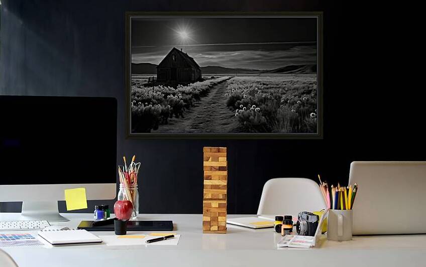 Chem Trail - Minimal Sky Art Prints by Savage Art Prints