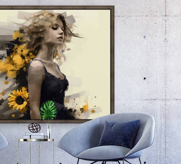 Mania – Pop Surreal Portrait Art Print by Savage Art Prints