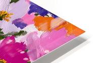 Eclat De Couleurs - Burst Of Colors - Abstract Floral Art Prints Impression metal HD