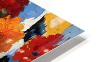 Explosion De Couleurs - Explosion Of Colors - Abstract Floral Art Prints Impression metal HD