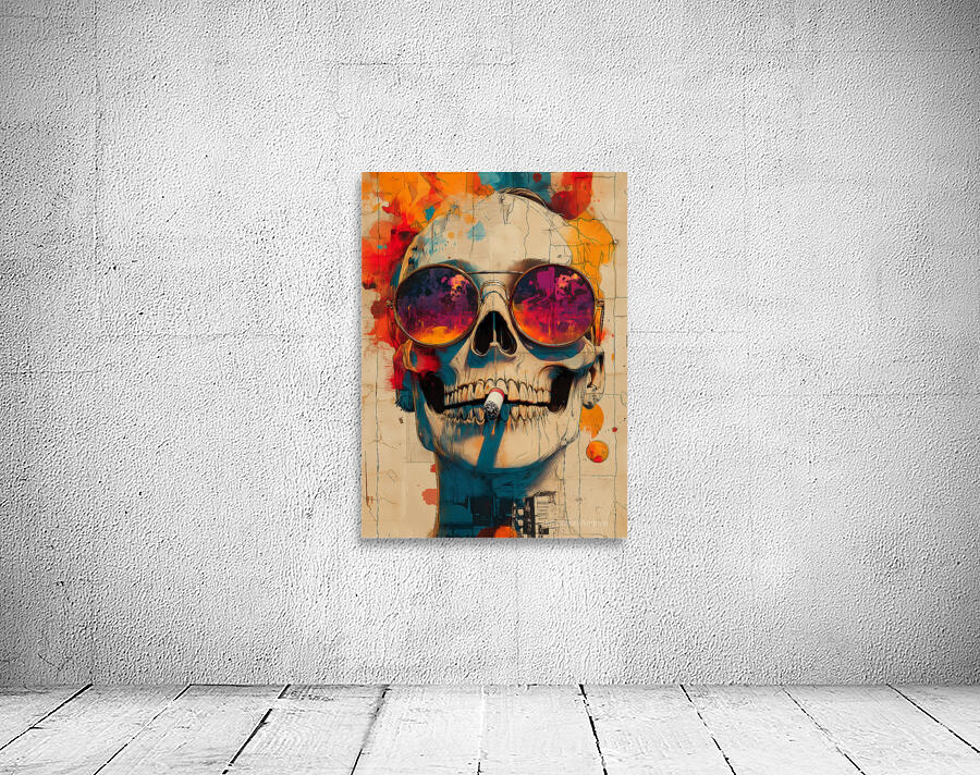 Boss Energy - Pop Surreal Skull Art Prints Wall Preview