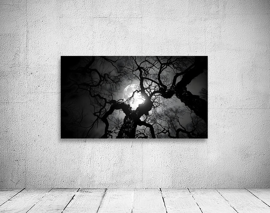 Midnight - Nocturne Landscape Art Prints Wall Preview