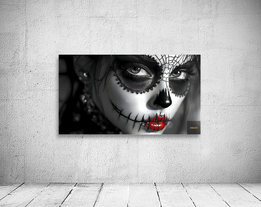 La Novia Del Silencio - The Bride Of Silence - Pop Surreal Portrait Art Prints Wall Preview