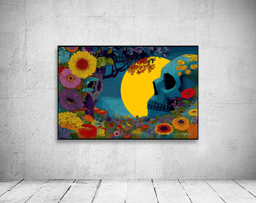 Life After Death - Pop Surreal Skull Art Prints Wall Preview