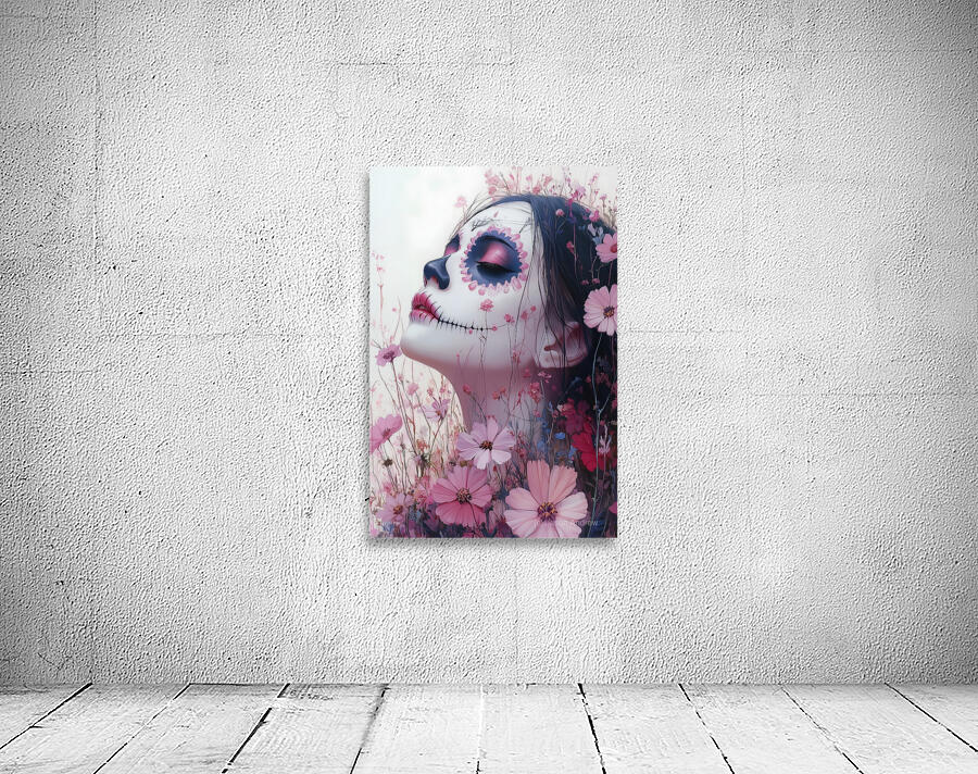 El Silencio De Los Muertos Bellos - The Silence Of The Beautiful Dead - Dia De Los Muertos Art Prints Wall Preview