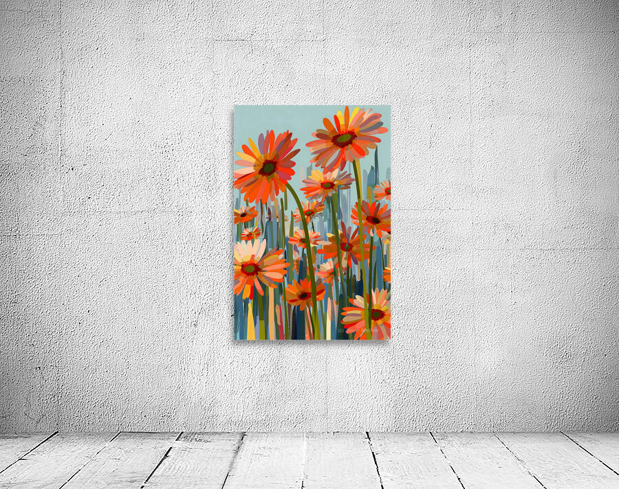 Champs De Lumiere - Fields Of Light - Modern Floral Art Prints Wall Preview