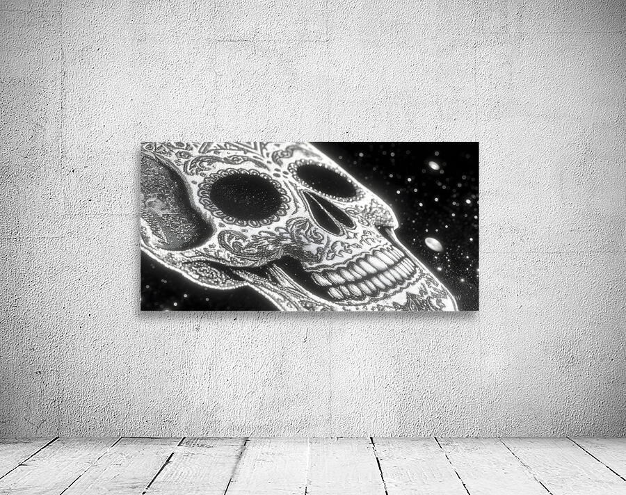 El Eco De La Calavera - The Echo Of The Skull - Pop Skull Art Prints Wall Preview