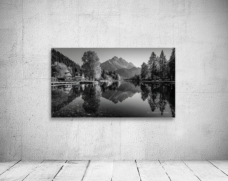 Reflected Dreams - Monochrome Landscape Art Prints Wall Preview