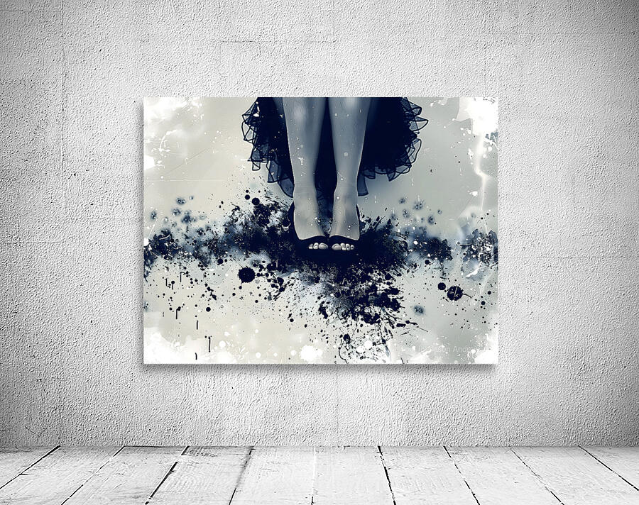Only Feet Abstract - Playful Graphic Art Prints Wall Preview