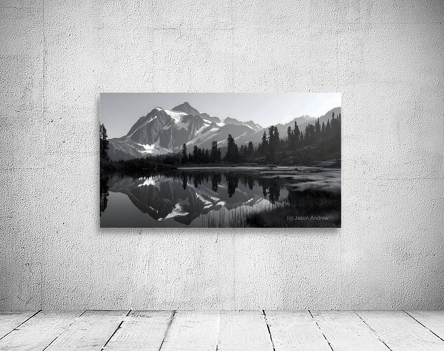 Where Giants Sleep - Mountain Landscape Art Prints Wall Preview