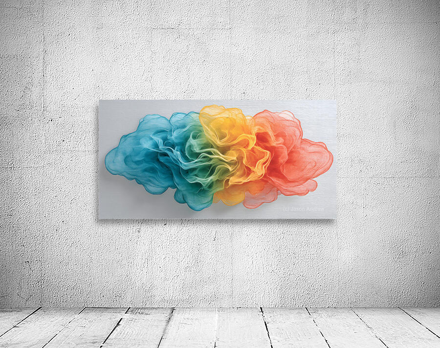 Ethereal Pulse – Soft Abstract Art Print Wall Preview