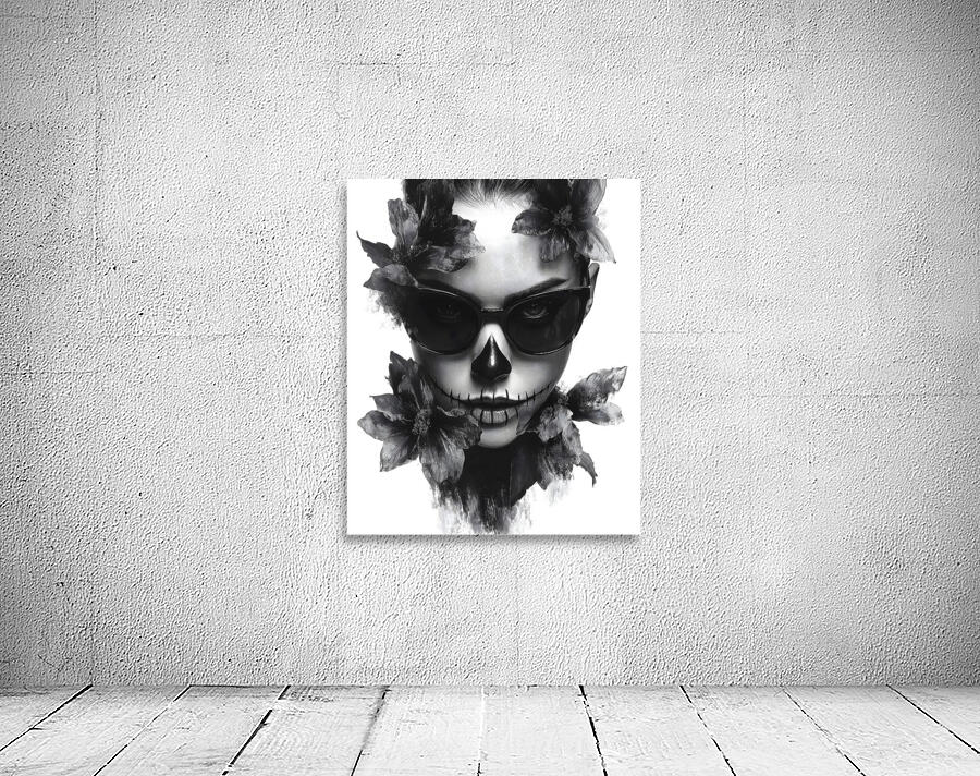 El Arte de Matar – The Art of the Kill Sugar Skull Art Print Wall Preview