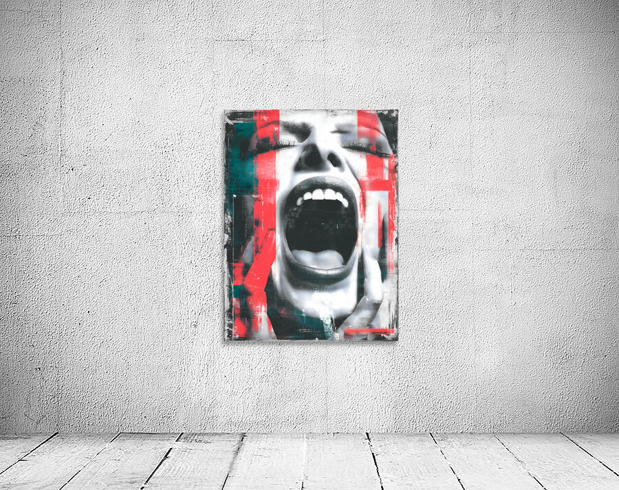 Censored – Pop Protest Poster Art Print Wall Preview