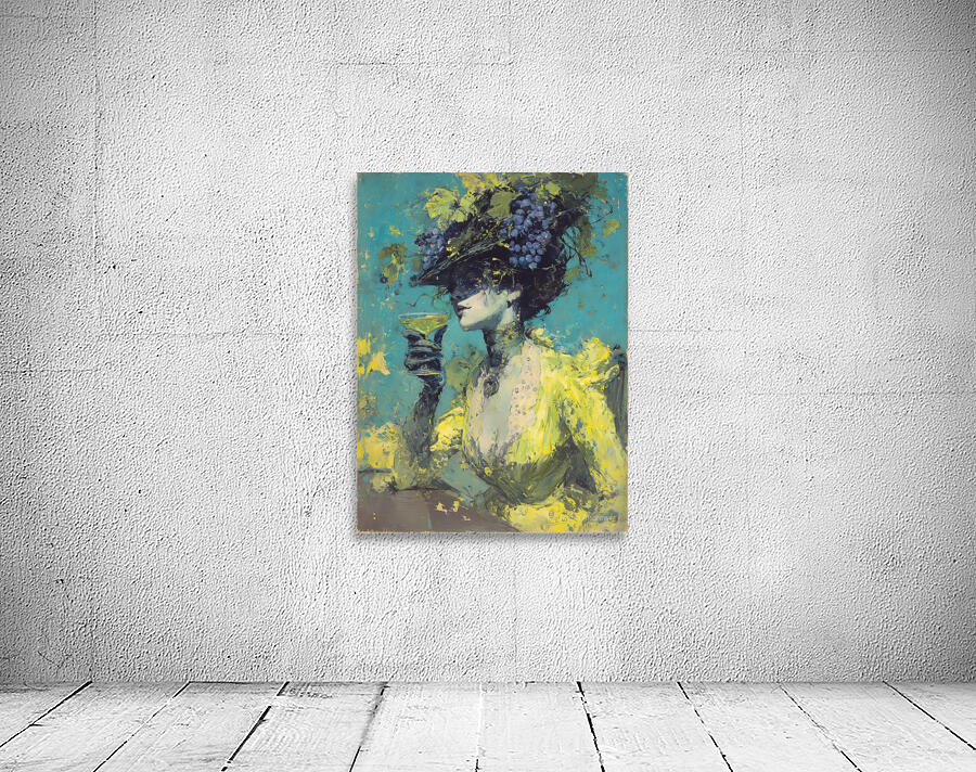 L’Elixir du Vignoble – The Vineyard Elixir Vintage Poster Art Print Wall Preview