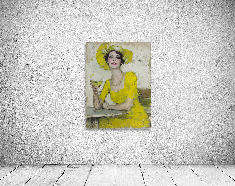 L’Elegance Citron – Lemon Elegance Vintage Poster Art Print Wall Preview