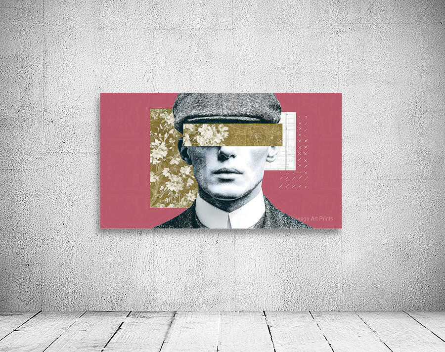 Blind Ambition – The Gentleman’s Veil Portrait Art Print Wall Preview