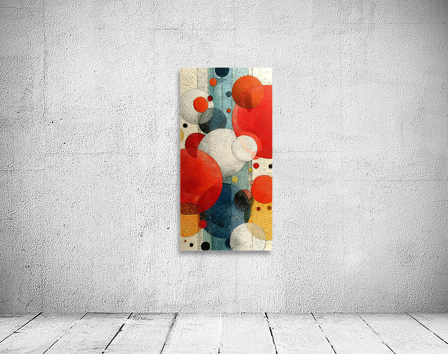 Orbit Geometry – Modern Circle Abstract PPrint. Wall Preview